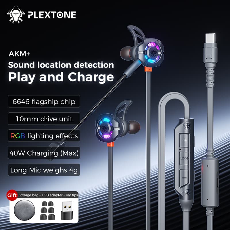 Plextone AKM+ Gaming Earphone (AKM Plus)