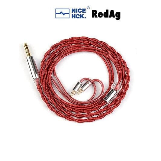 NICEHCK RedAg 4N Silver Cable