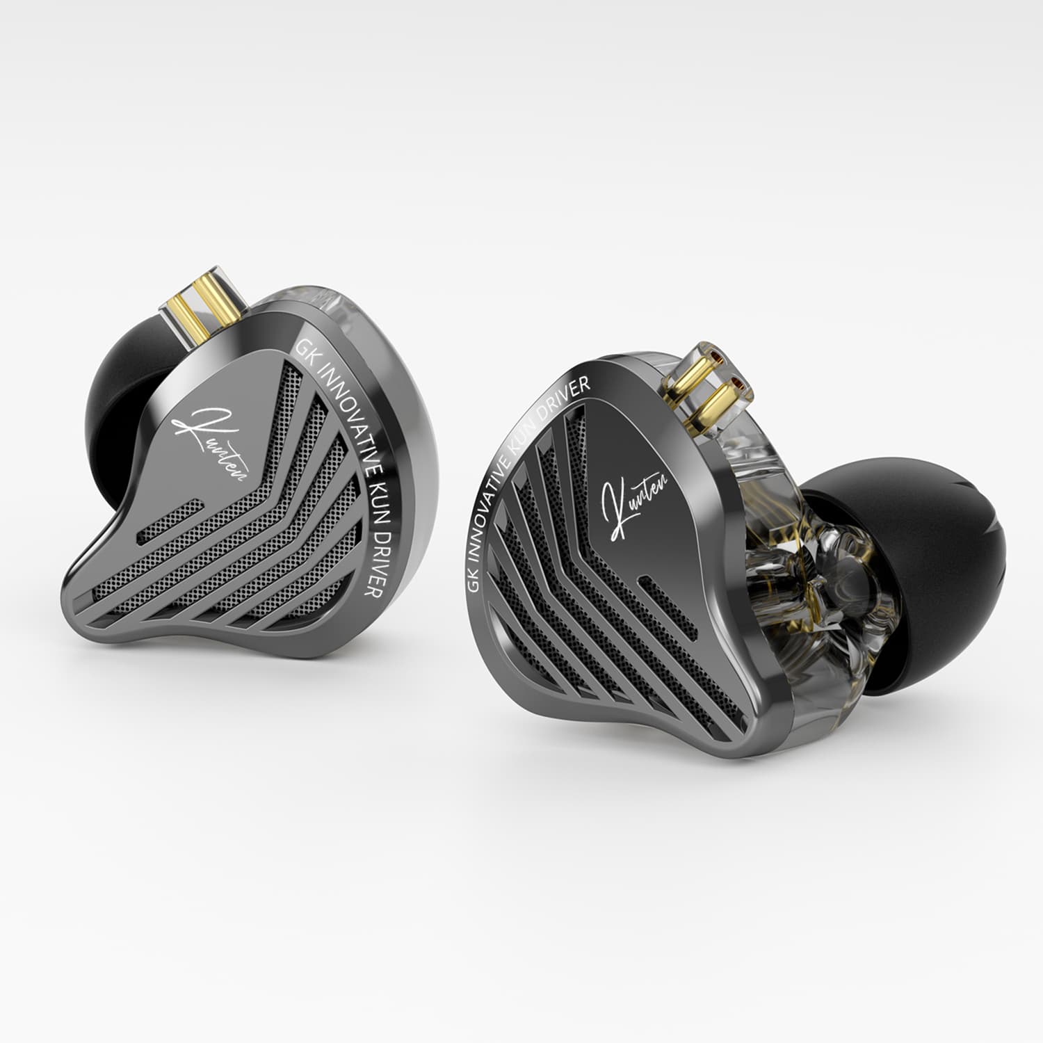 GK KUNTEN Dynamic Driver Hi-Fi Bass IEM