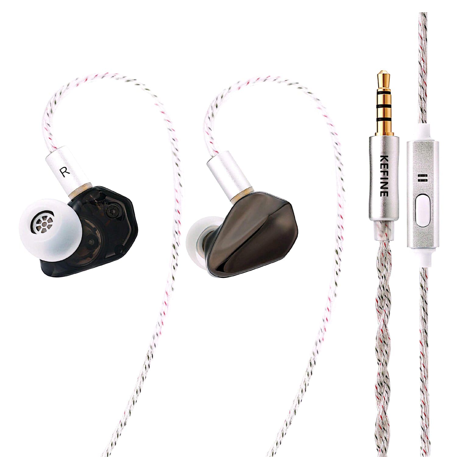 KEFINE Loric PU + Titanium Composite Diaphragm In-Ear Monitor