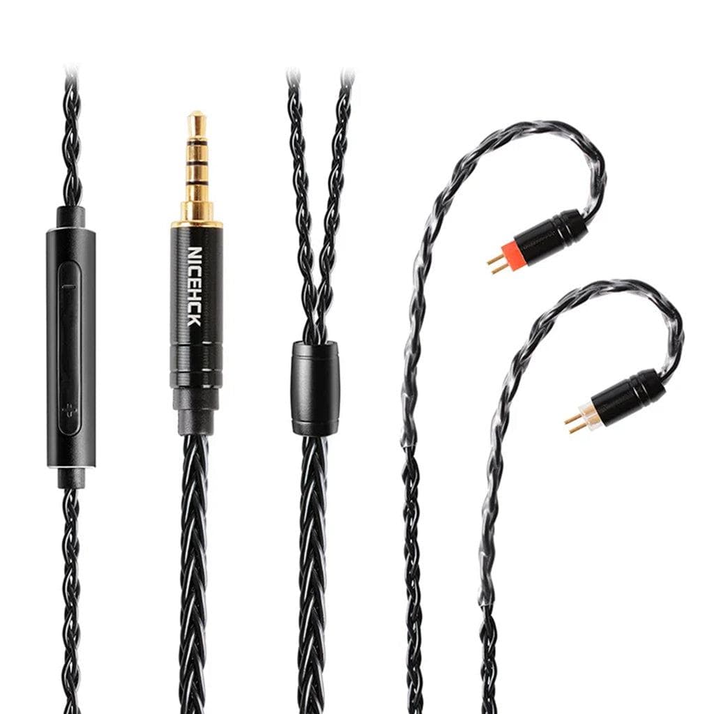 NICEHCK BlackWheat IEM Cable 3.5mm with mic